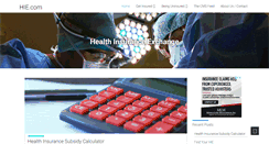 Desktop Screenshot of hie.com